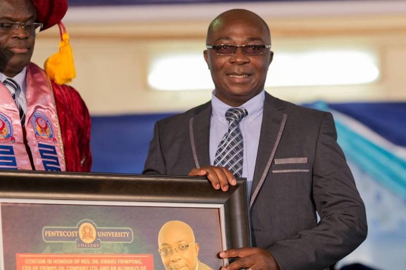 Pentecost University College honours Rev Dr Frimpong